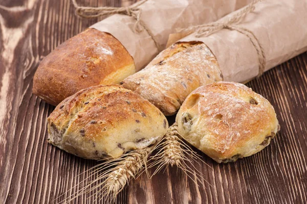 Fresh homemade bread — Stock Photo, Image