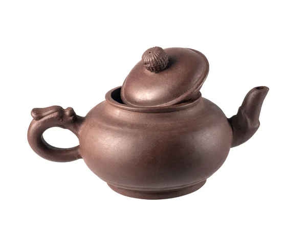 Chinese theepot geïsoleerd — Stockfoto