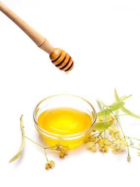 Limon çiçekleri bal ile