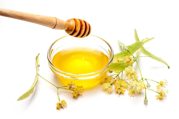 Flores de lima con miel —  Fotos de Stock