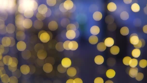 lumières d'arbre de Noël déconcentrées. fond de Noël 