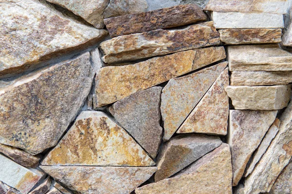 Фрагмент стіни з відрізаного каменю — стокове фото
