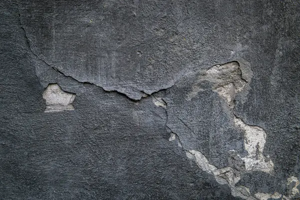 Street wall concrete background, cracked concrete wall — Stock Photo, Image