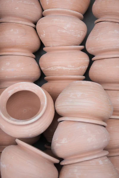 Pottery Jugs Fair Handicrafts Folk Potters — Stock Photo, Image