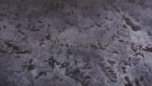 Горизонтальна Сіра Цементна Текстура Тла Стіни — стокове відео