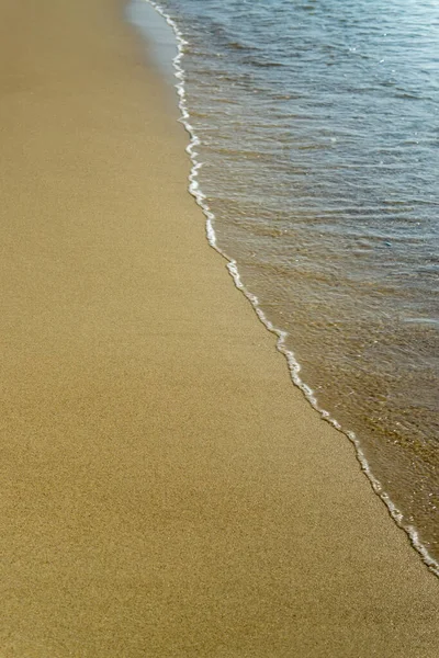 Ola Suave Del Mar Playa Arena — Foto de Stock