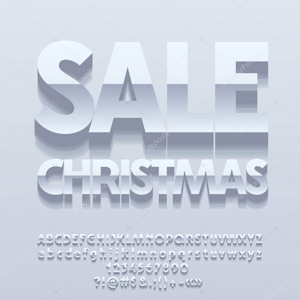 Vector Christmas Sale Banner.