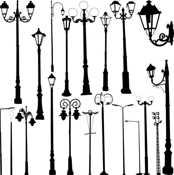 Street lamps collection