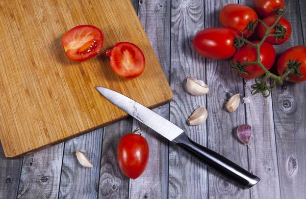 yemek için parlak domates