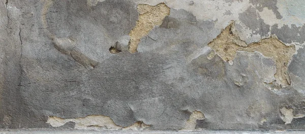 Τούβλο τοίχο ένα γύψο ημέρα του δρόμου — Φωτογραφία Αρχείου