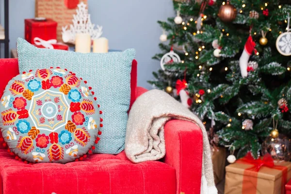 クリスマスの家の装飾 — ストック写真