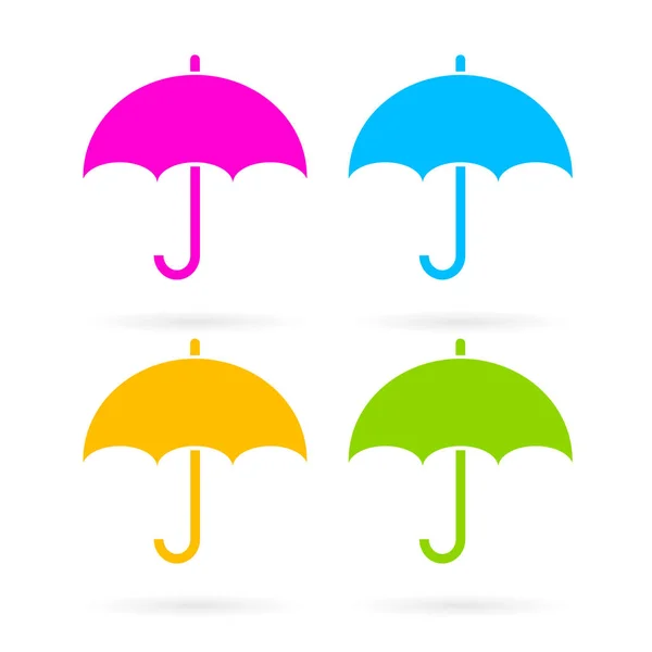 Icono del vector paraguas — Vector de stock