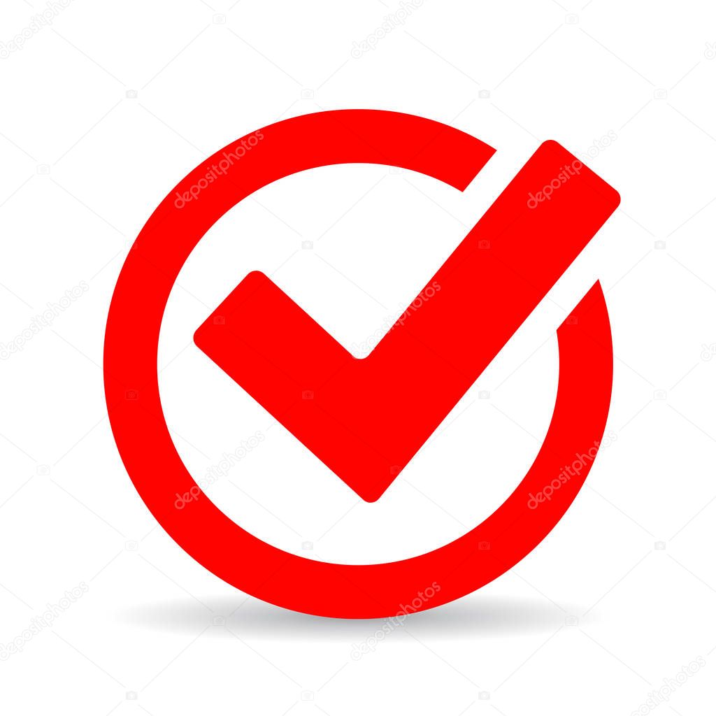 Download Red round checkbox icon — Stock Vector © Arcady #129253144