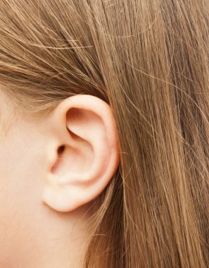 Kadın kulak fotoğraf
