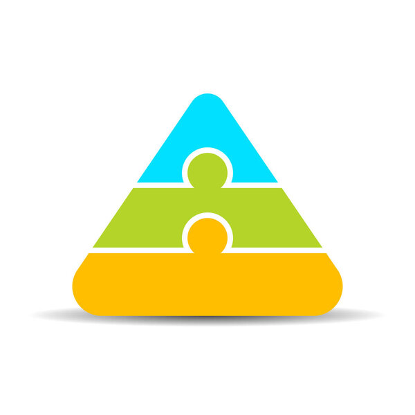 Пустая пирамида головоломок
