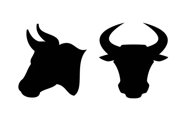 Ícone de bisonte Bull —  Vetores de Stock