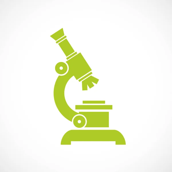 Microscope vector icon — Stock Vector