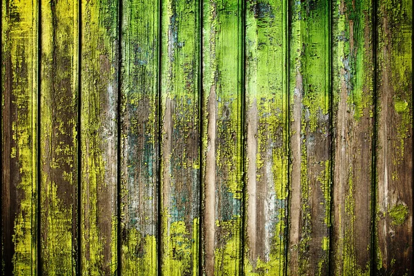 Antiguo fondo tablones de madera verde — Foto de Stock