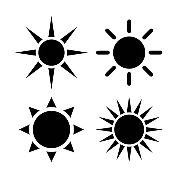 Ícone de sol estourando —  Vetores de Stock