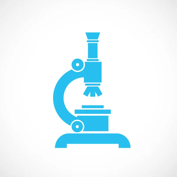 Microscope researching icon — Stock Vector