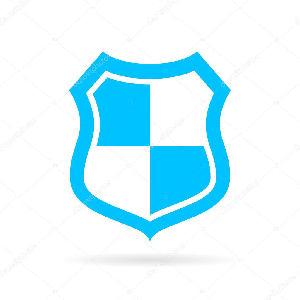 Secure shield web icon