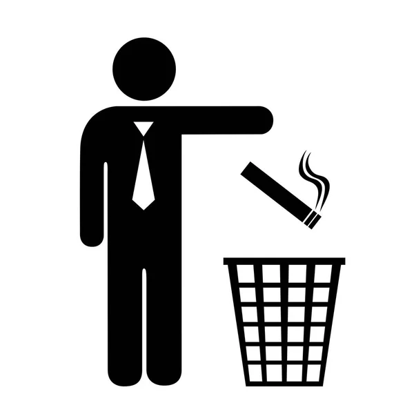 Відмовитися від значка паління — стоковий вектор