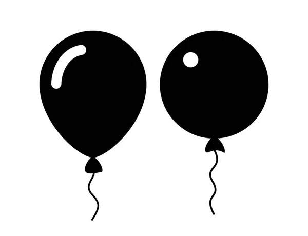 Paar van rubber ballonnen — Stockvector