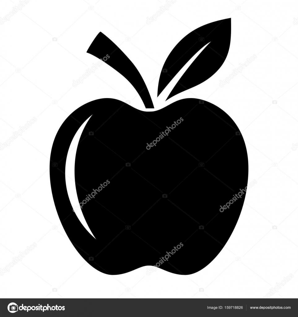 Download Apple silhouette vector icon — Stock Vector © Arcady #159718826