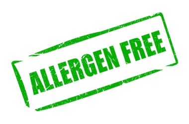 Alerjen Ücretsiz güvenli ürün damgası