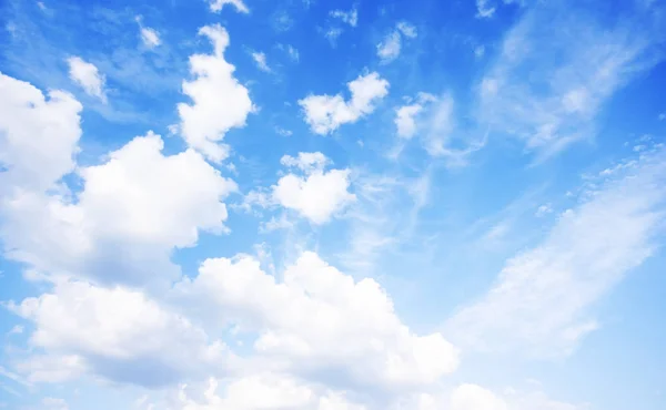 Blue sky wide background — Stock Photo, Image