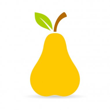 Armut meyve vektör çizim