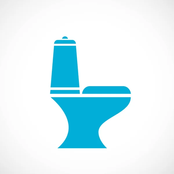 Toilettenschüssel-Symbol — Stockvektor