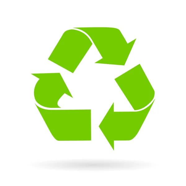 Öko-Kreislauf-Symbol recyceln — Stockvektor