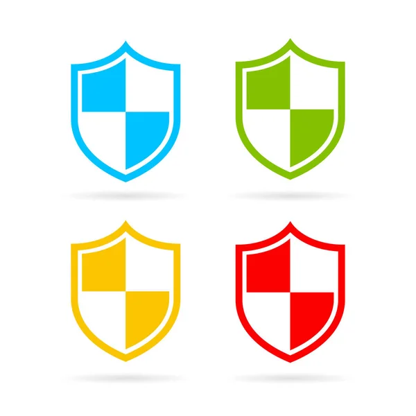 Heraldic shield icon — Stock Vector