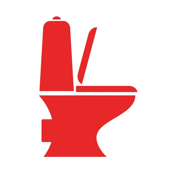 Toiletten-Vektor-Symbol — Stockvektor