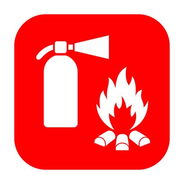 Söndürme ve yangın güvenlik işareti