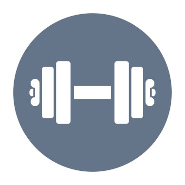 Dumbbell vektör simgesi