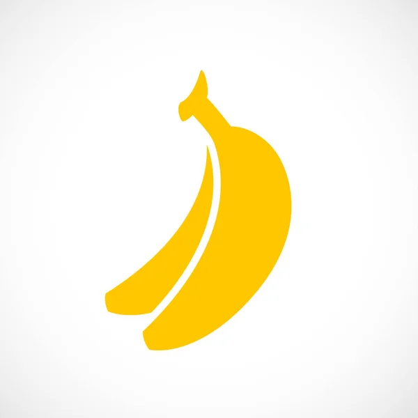 Signe vecteur banane — Image vectorielle
