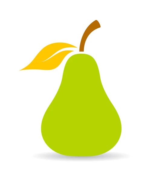 Pear vektor tecknad ikon — Stock vektor