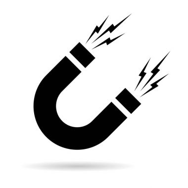 mıknatıs vektör simgesi