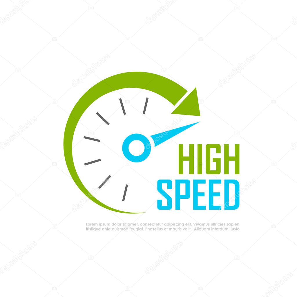Fast speed logo