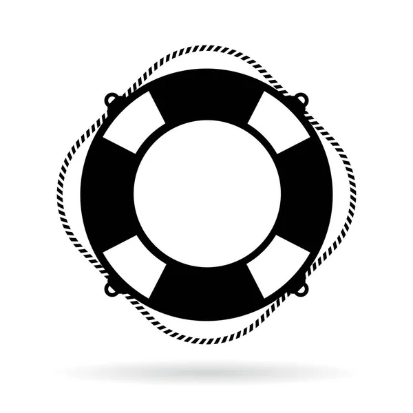 Life ring vector icon — Stock Vector