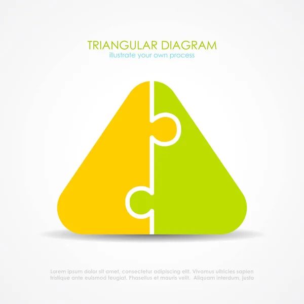 Plusy i minusy diagramu, infografiki szablonu — Wektor stockowy