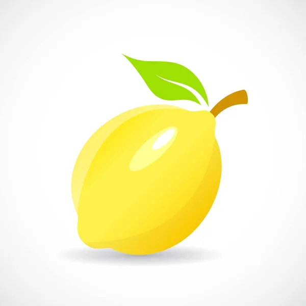 Illustration vectorielle jaune citron — Image vectorielle