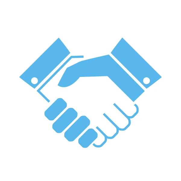 Handshake-Vektor-Symbol — Stockvektor