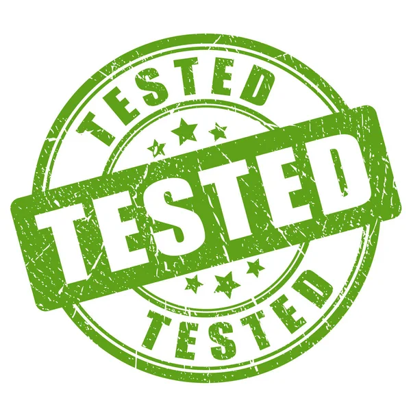 Yeşil lastik damgası test