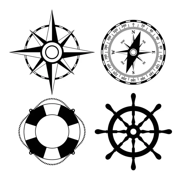 Icono de vector marino — Archivo Imágenes Vectoriales