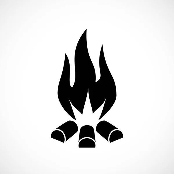 Incendio vettoriale icona — Vettoriale Stock
