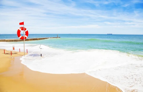Tenger és nyári strand színes fotó — Stock Fotó