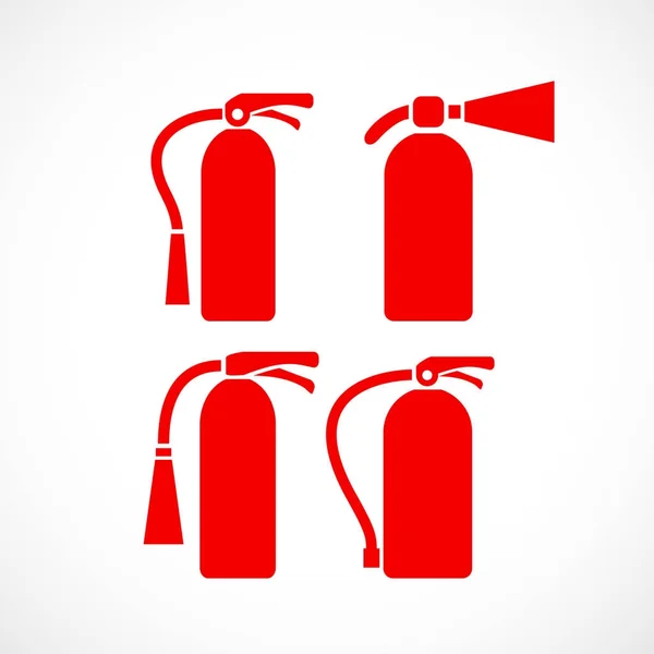 Icono de vector extintor de incendios — Vector de stock